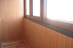 обшивка балкона пластиковыми панелями
